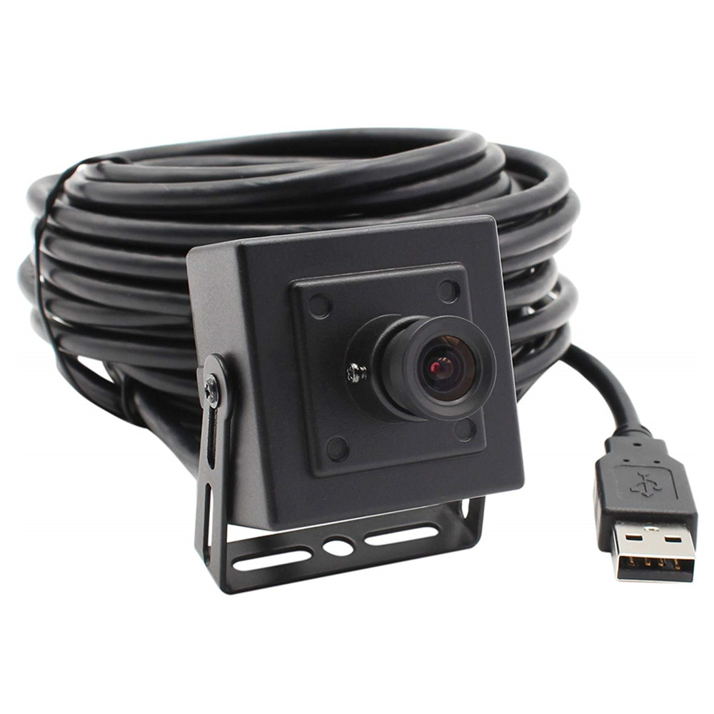 ELP Ultra HD 13mp 3840*2880 OTG UVC mini usb camera with 100 degree no distortion lens for scanning - Click Image to Close